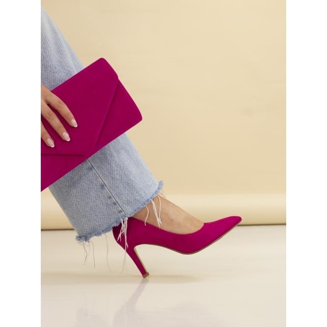 Lunar Amy Fuchsia Court Shoe