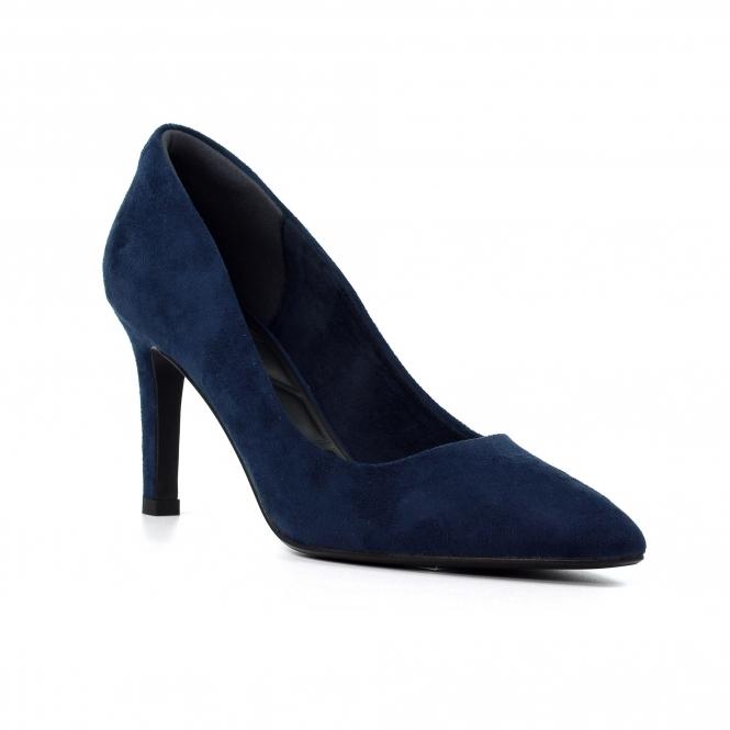 Lunar Amy Navy Court Shoe