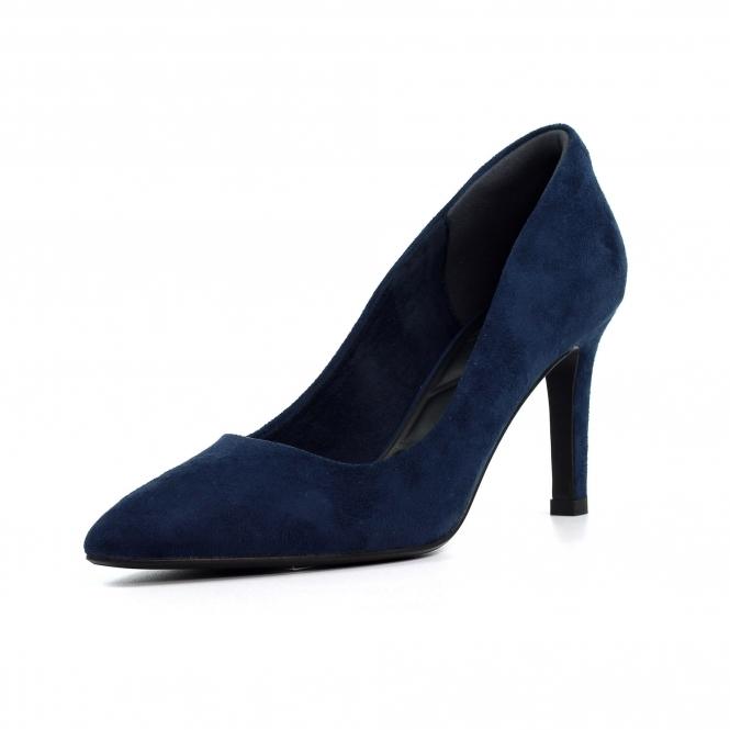 Lunar Amy Navy Court Shoe