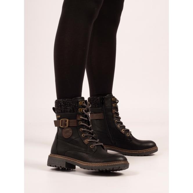 Lunar Annabelle Black Waterproof Boot