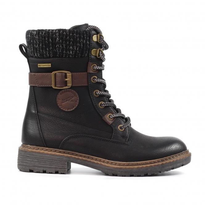 lunar Annabelle Black Waterproof Boot