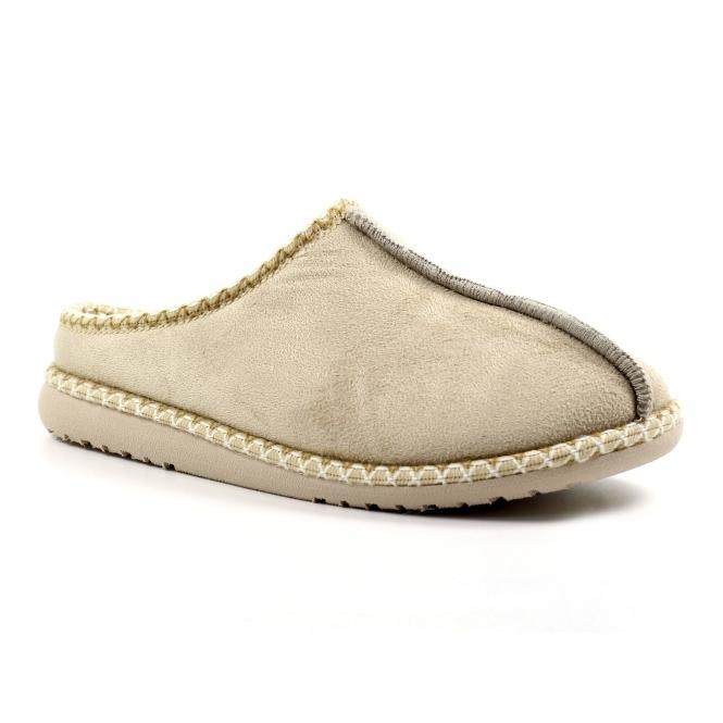 Lunar Apollonia Beige Mule Slipper