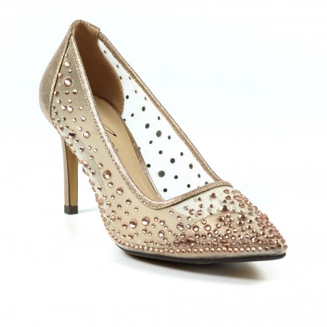 Lunar Argo Rose Gold Mesh Court