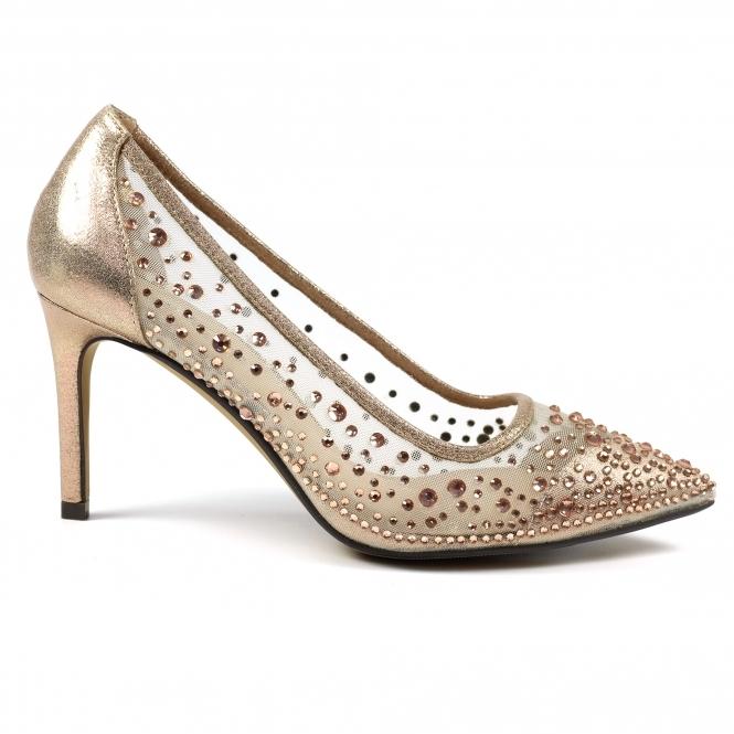 lunar Argo Rose Gold Mesh Court