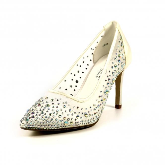 Lunar Argo White Mesh Court