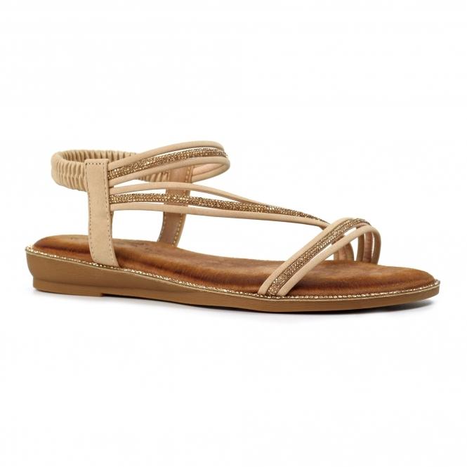 Lunar Aruba Nude Sandal