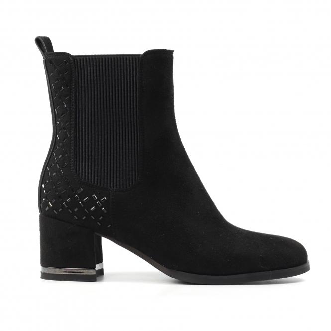 lunar Aurora Black Ankle Boot