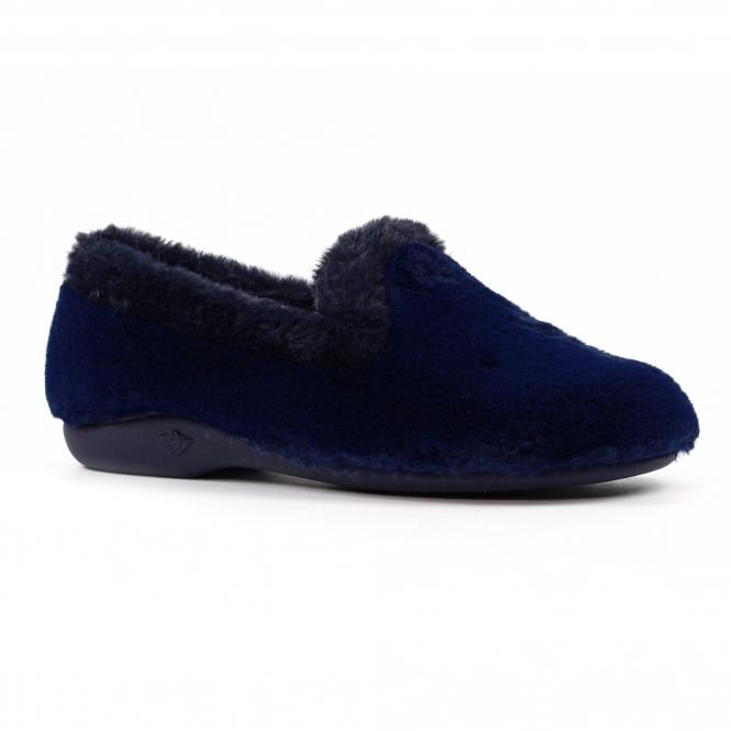 Lunar Bella Navy Slipper