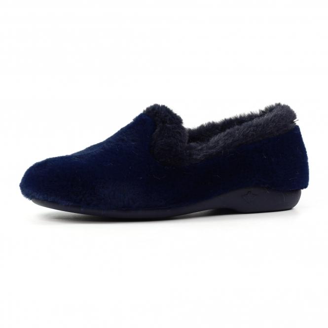 Lunar Bella Navy Slipper