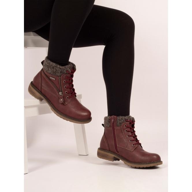 Lunar Benson III Burgundy Waterproof Boot