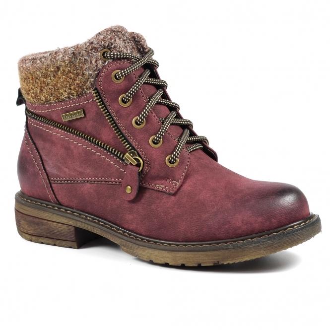 Lunar Benson III Burgundy Waterproof Boot