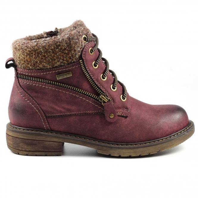 lunar Benson III Burgundy Waterproof Boot