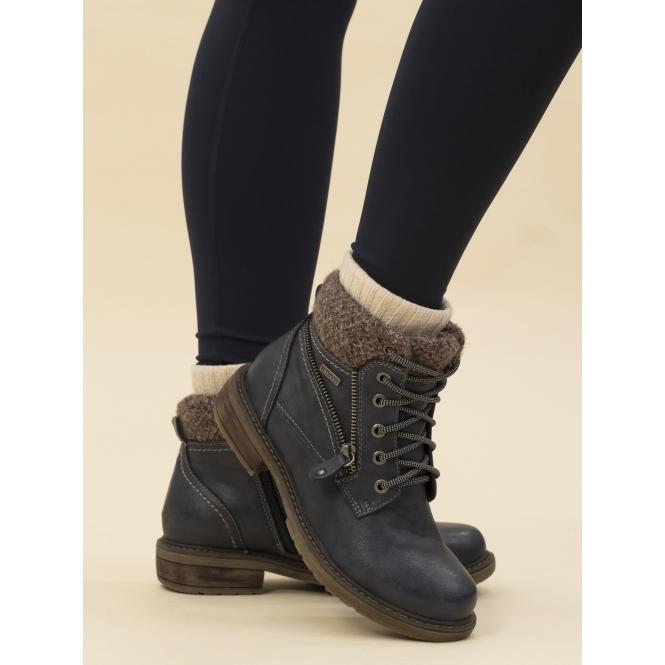 Lunar Benson III Navy Waterproof Boot