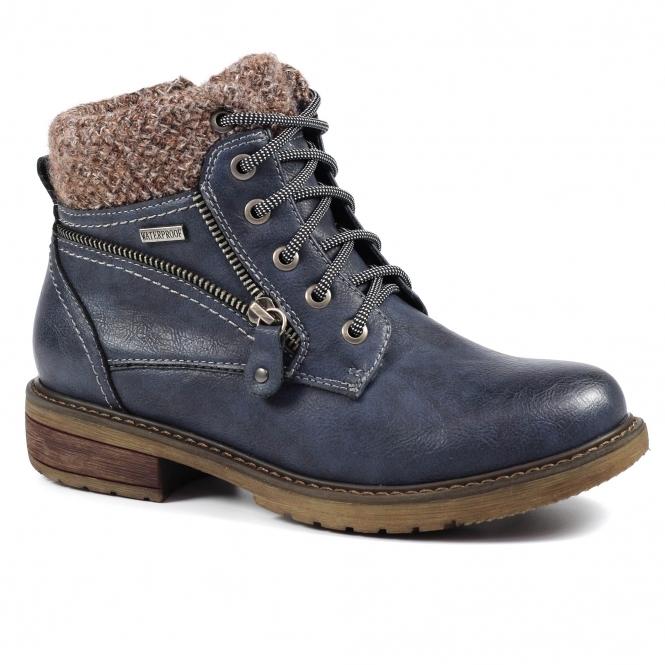 Lunar Benson III Navy Waterproof Boot
