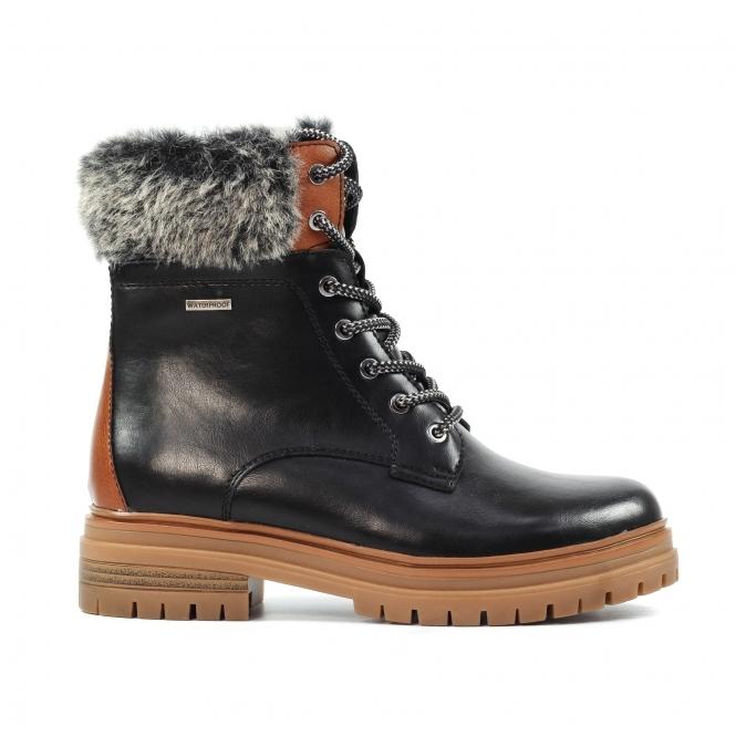 lunar Bernice Black Waterproof Boot