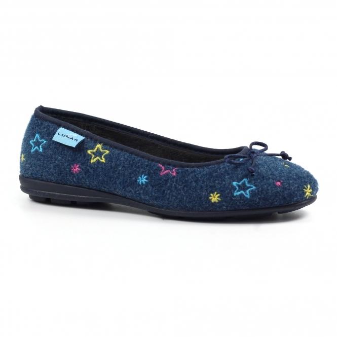 Lunar Berry Blue Pump Slipper