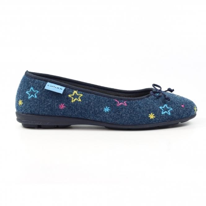 lunar Berry Blue Pump Slipper