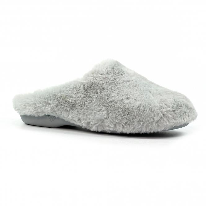 Lunar Blair Grey Mule Slipper