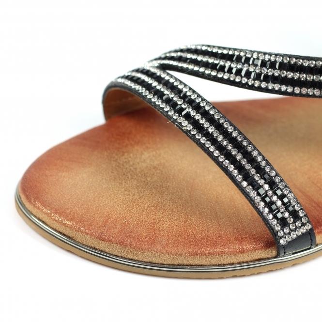 Lunar Blaise II Black Sandal