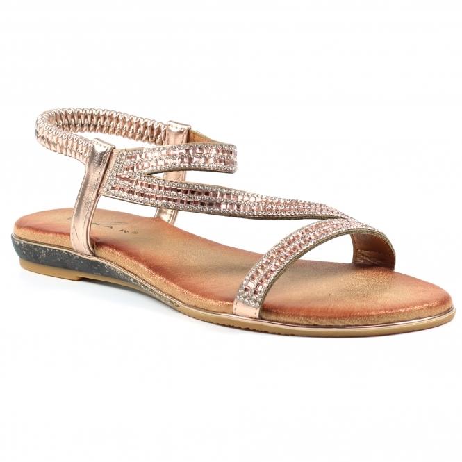 Lunar Blaise II Rose Sandal