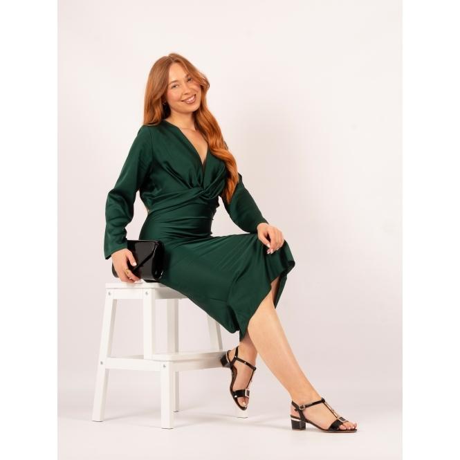 Lunar Blaze Black Patent Handbag