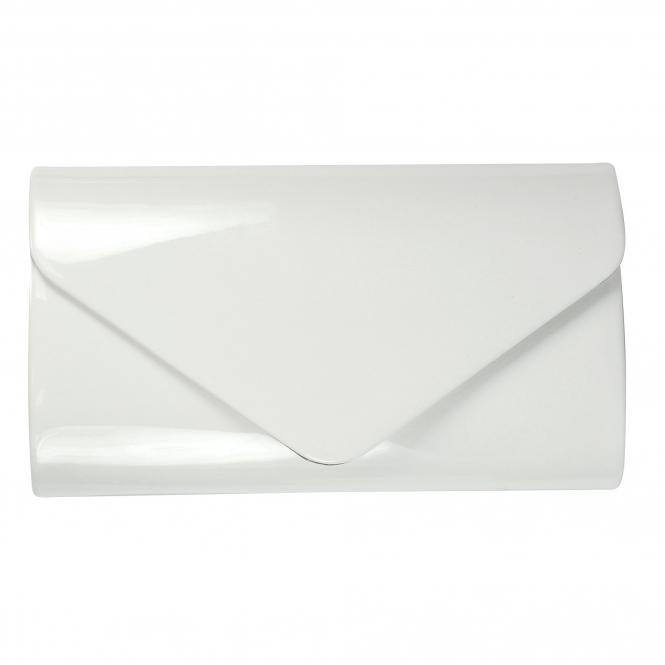 lunar Blaze White Patent Handbag