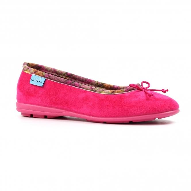 Lunar Bow Pink Pump Slipper