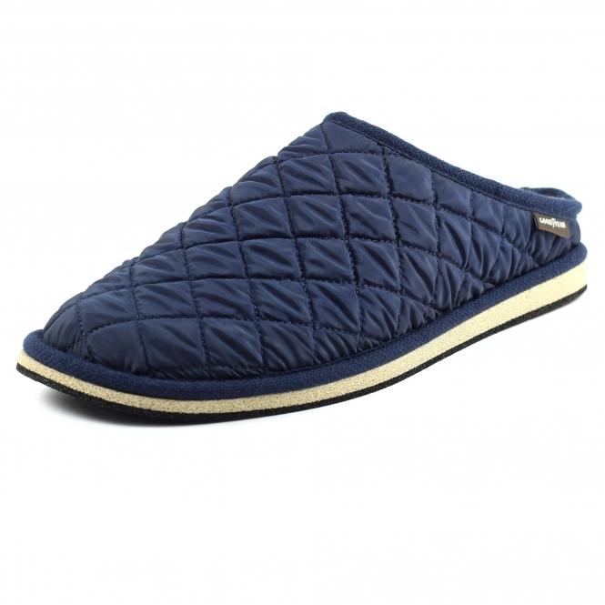 Lunar Bradshaw Navy Slipper