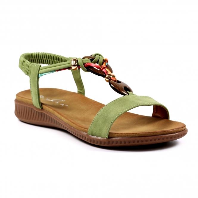 Lunar Brava Khaki Sandal
