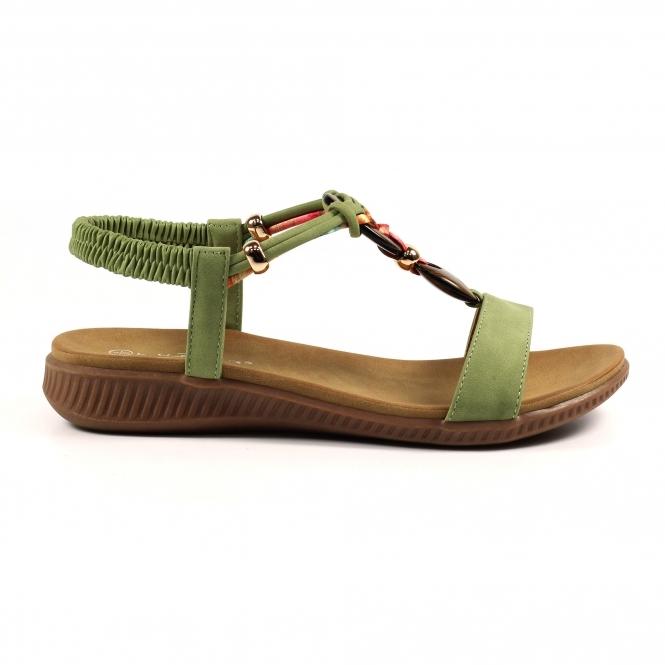 lunar Brava Khaki Sandal