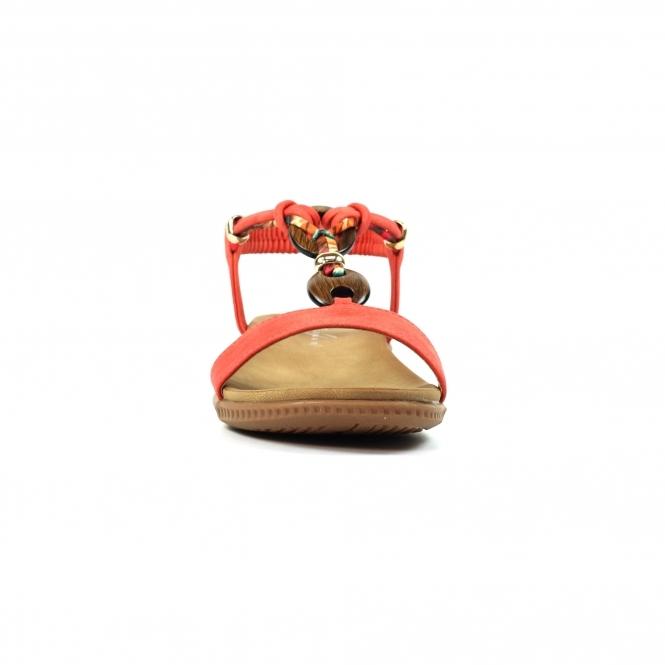 Lunar Brava Orange Sandal