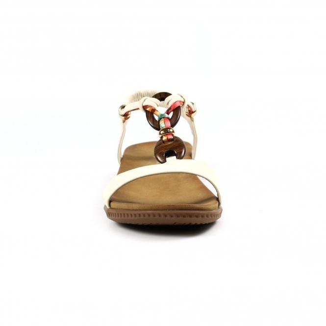 Lunar Brava White Sandal