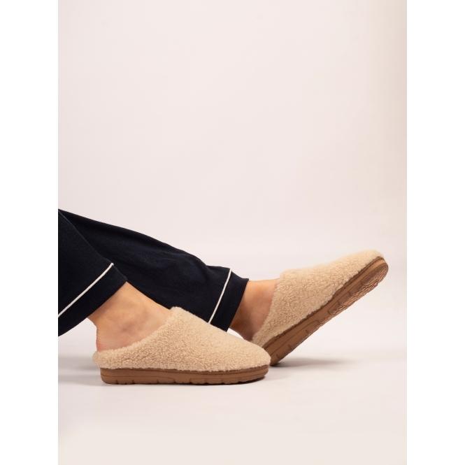 Lunar Burford Beige Boxed Slipper
