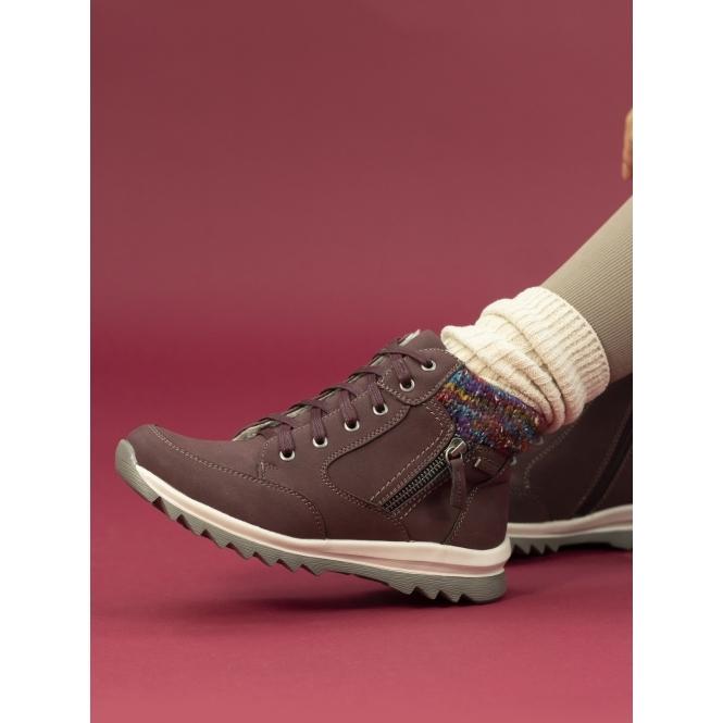 Lunar Buttermere Burgundy Waterproof Boot