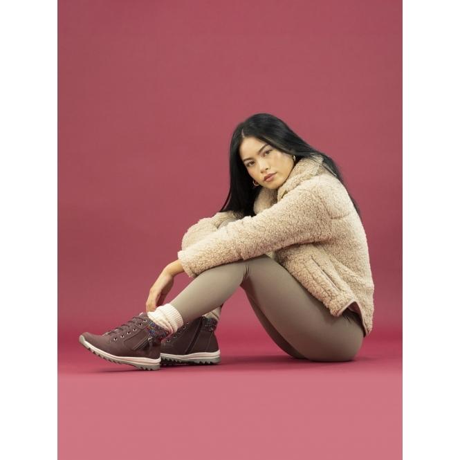 Lunar Buttermere Burgundy Waterproof Boot