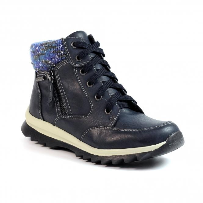 Lunar Buttermere Navy Waterproof Ankle Boot
