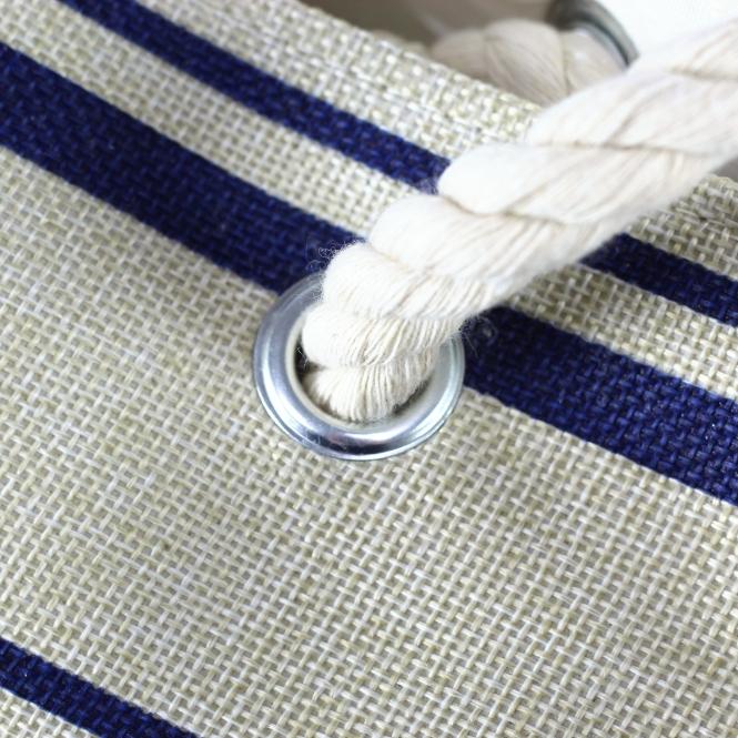 Lunar Cadence Multi Navy Beach Bag