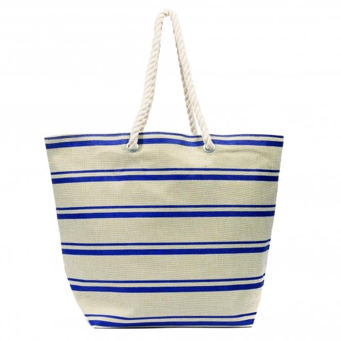 lunar Cadence Multi Navy Beach Bag