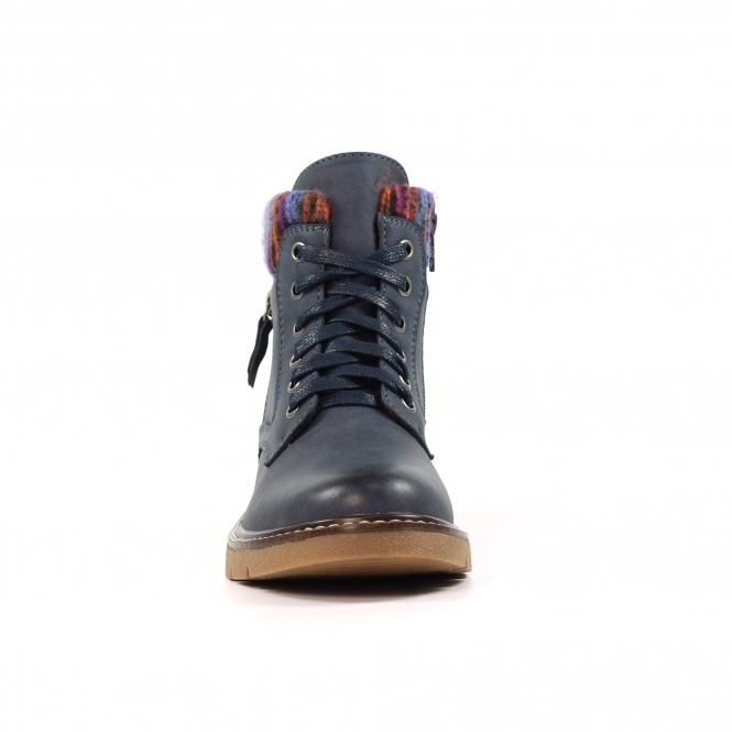 Lunar California Navy Wide Fit Boot