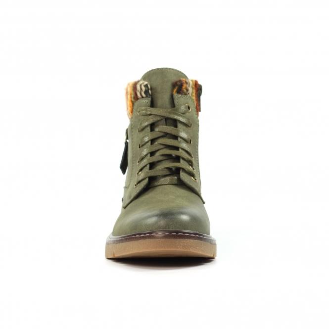 Lunar California Olive Wide Fit Boot
