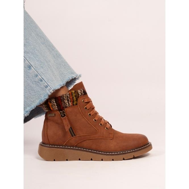 Lunar California Tan Wide Fit Boot