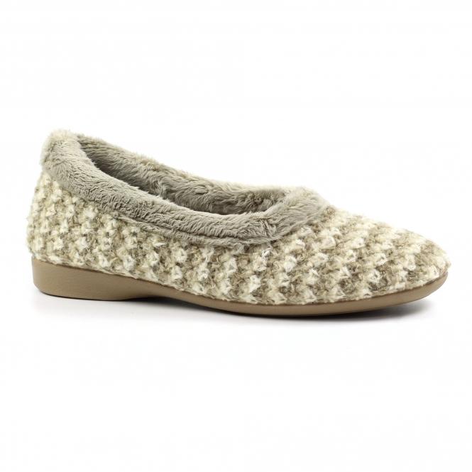 Lunar Cambria Beige Slipper