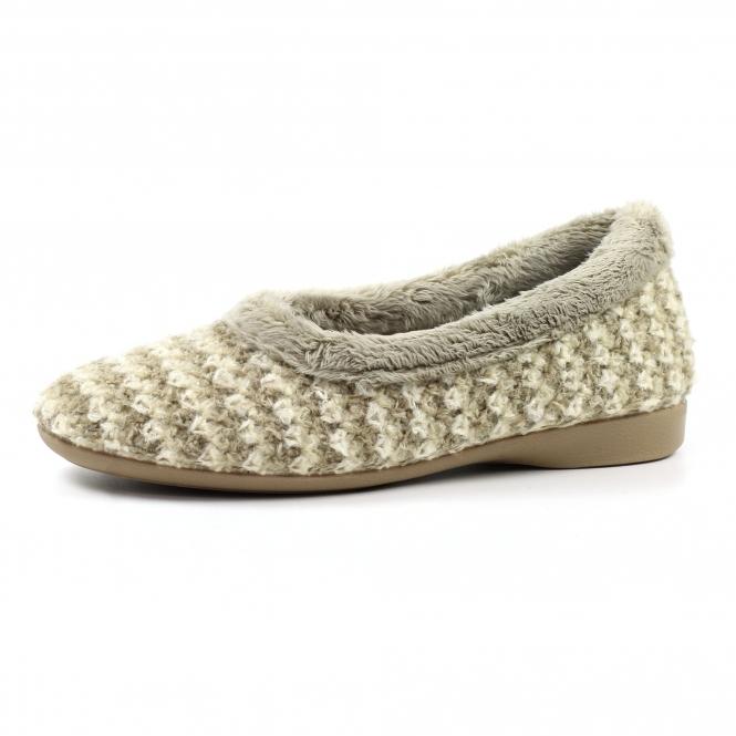 Lunar Cambria Beige Slipper