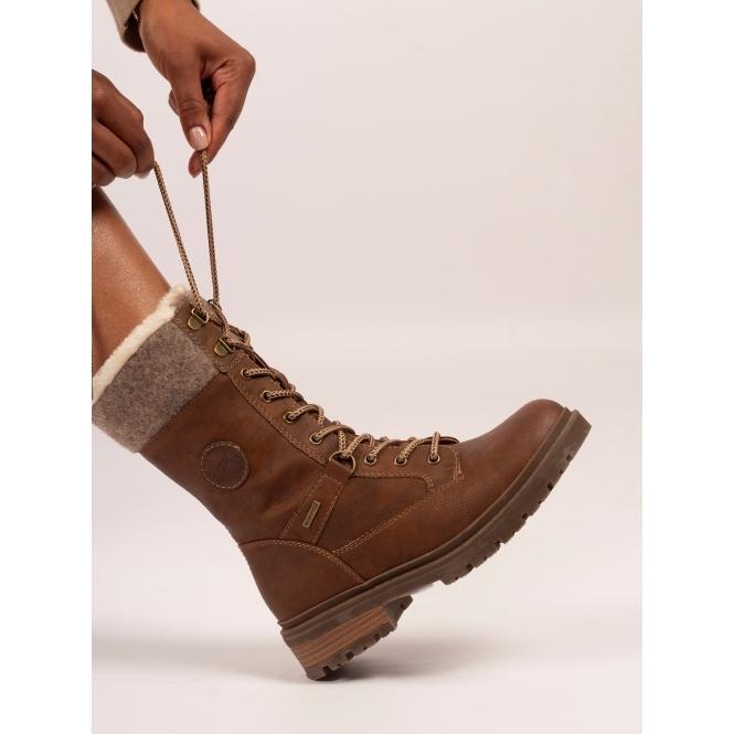 Lunar Cambridge Tan Ice Grip Waterproof Boot