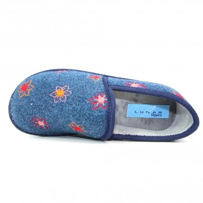 Lunar Camden II Floral Slipper