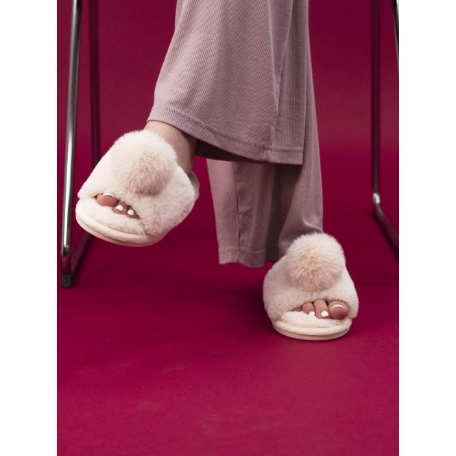 Lunar Cara Beige Slipper