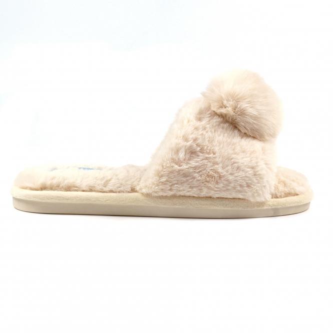 lunar Cara Beige Slipper