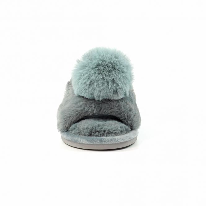 Lunar Cara Grey Slipper
