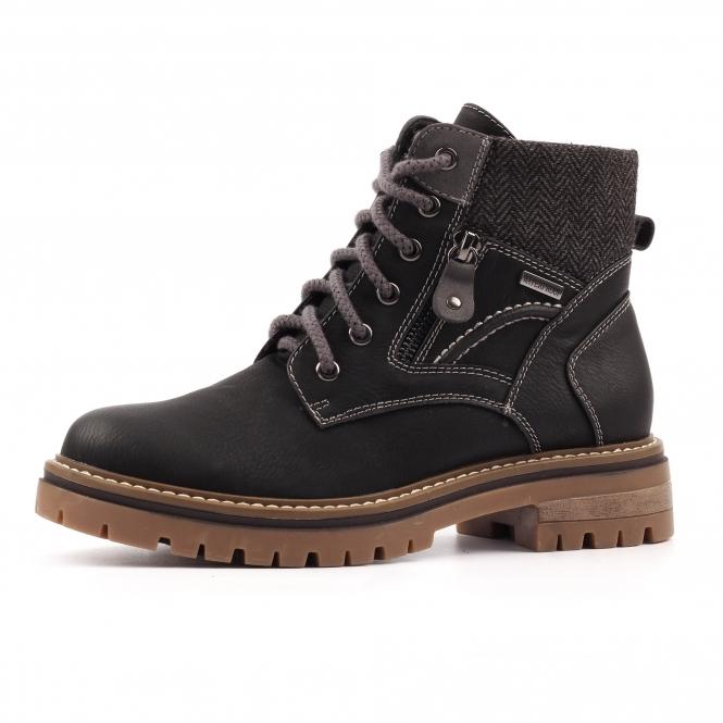 Lunar Caramel Black Waterproof Boot
