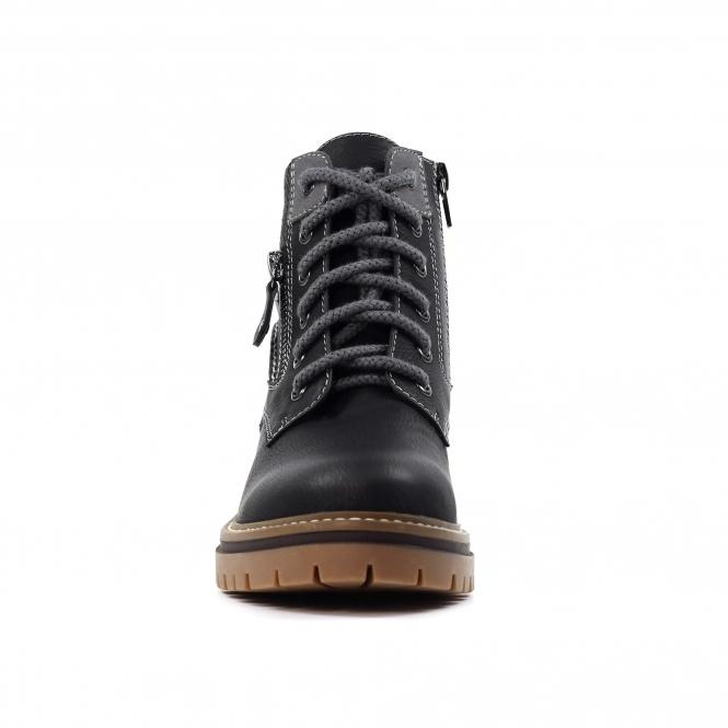 Lunar Caramel Black Waterproof Boot